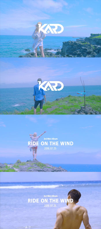 KARD,  ° ̴ ٹ RIDE ON THE WIND ƿ´