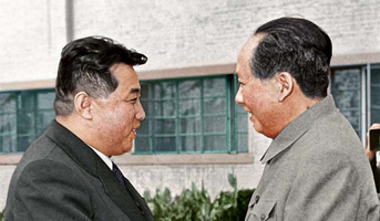 [포토뉴스]북한, 마오쩌둥·지미 카터·체 게바라 만난 김일성 화보 발행